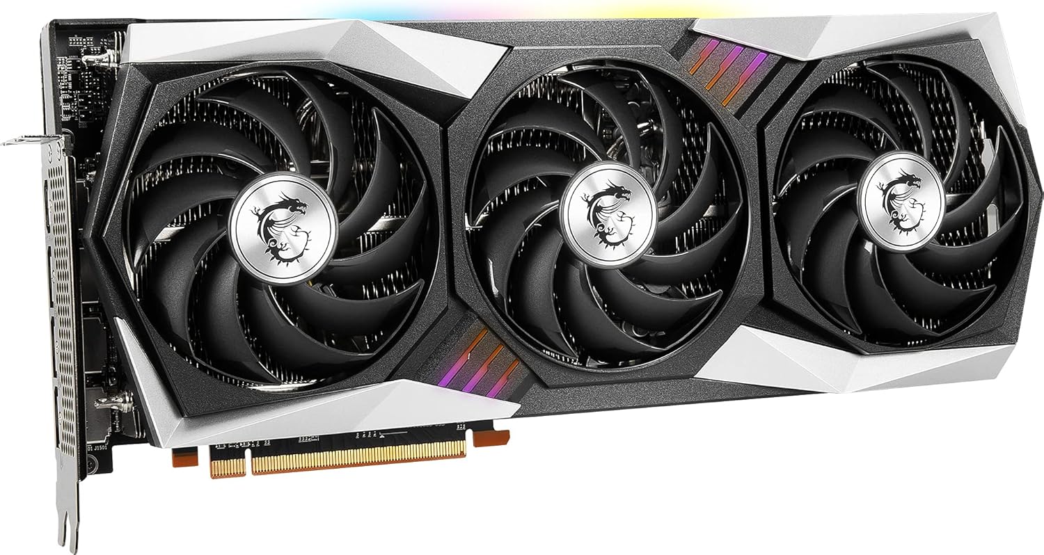 MSI Gaming Radeon RX 6900 XT Gaming Z Trio 16G 16GB GDDR6 256-Bit HDMI/DP Nvlink Torx Fan 4 AMD Graphics Card (RX 6900 XT Gaming Z Trio 16G) - Image 2