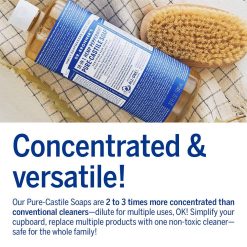 Alternative view of Dr. Bronner’s Pure-Castile Liquid Soap – Peppermint, 1 Gallon