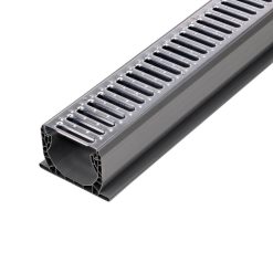 NDS 10-ft L x 5-3/4-in W Channel Drain Kit | 400-10MTL
