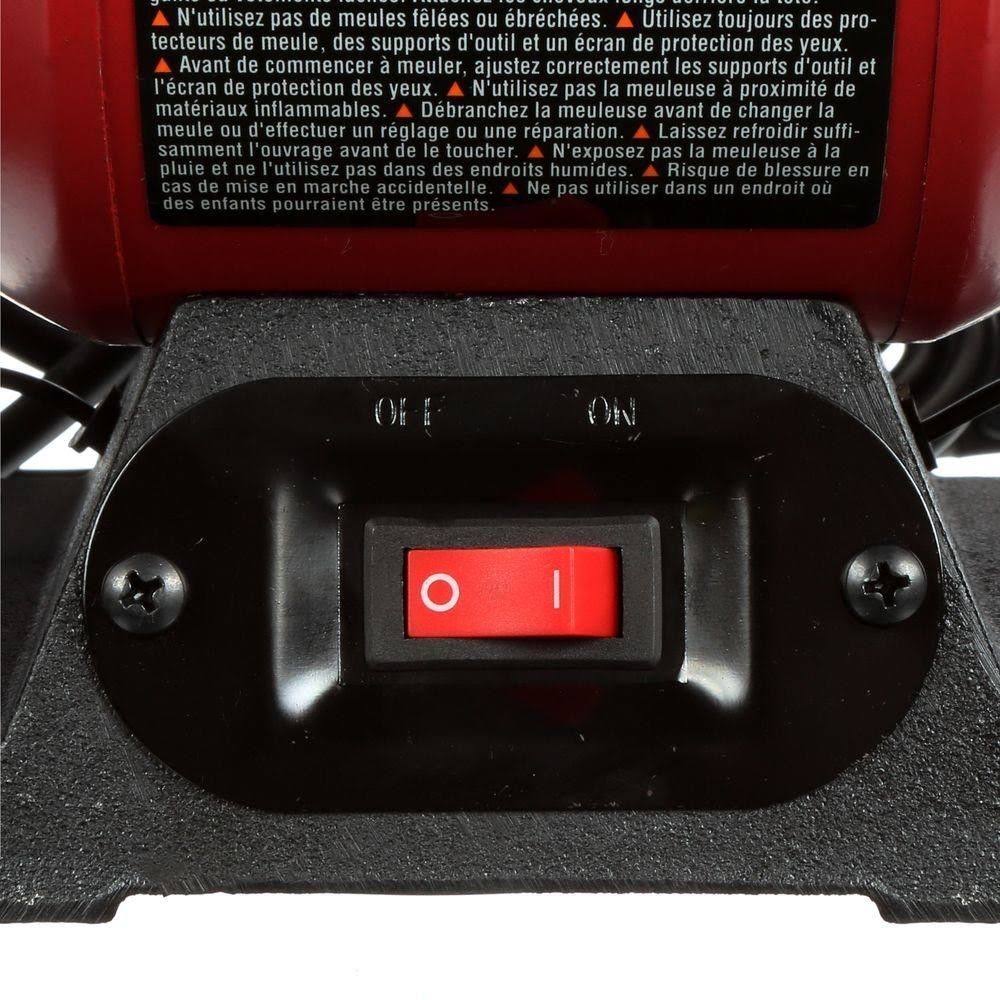 Skil 3380-01 6 In. Bench Grinder with Light - Image 5