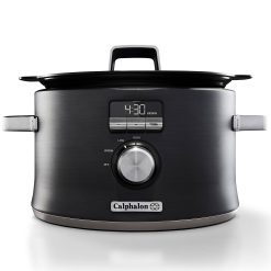 Calphalon Digital Saut Slow Cooker Dark Stainless Steel