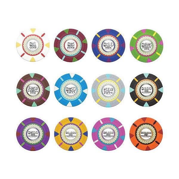 500ct Claysmith Gaming &The Mint& Chip Set in Claysmith - Image 2