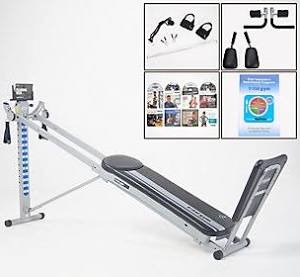 Total Gym Fit Plus w/ 14 Resistance Levels and XL Squat Stand ,Blue - Image 2