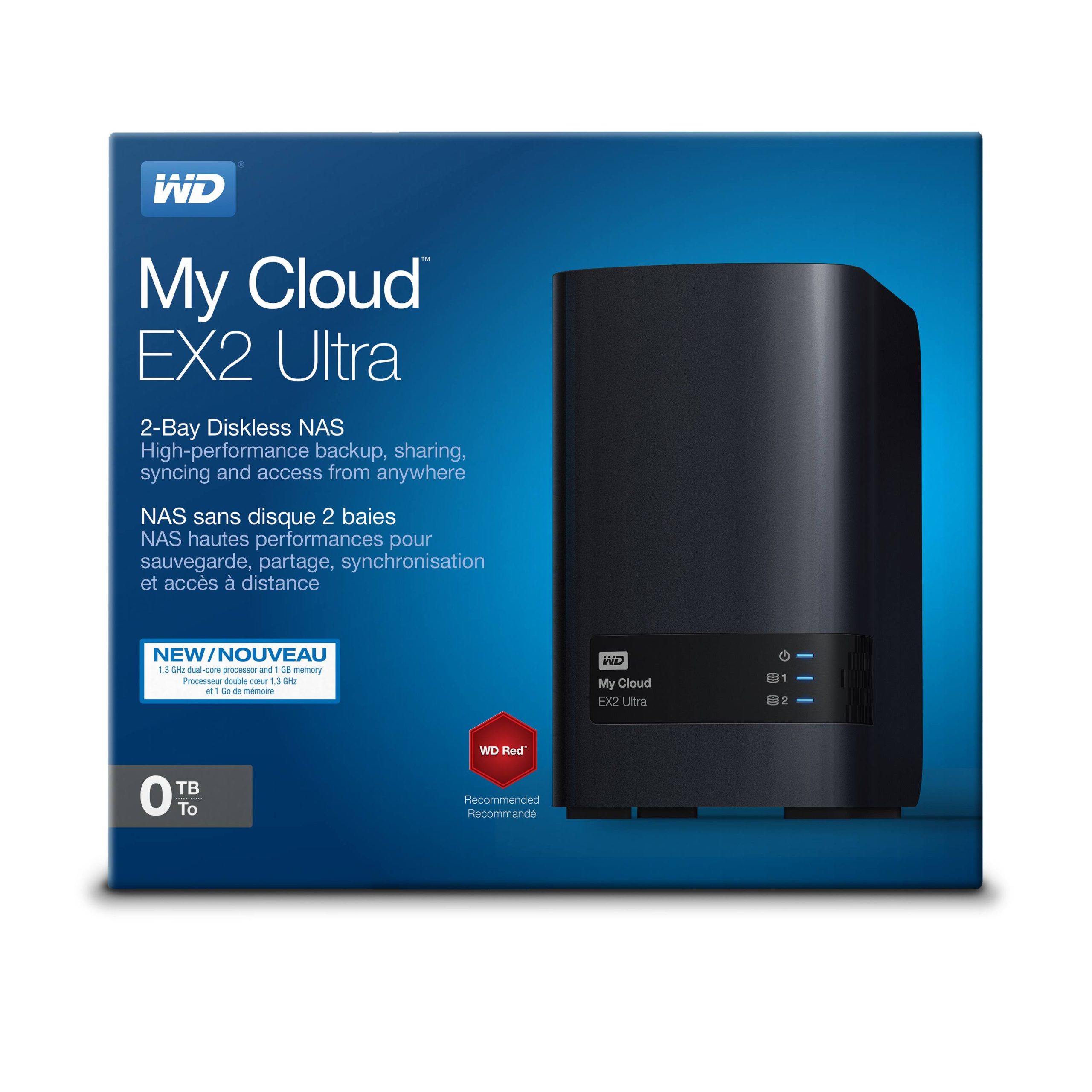 WD My Cloud EX2 Ultra WDBVBZ0000NCH 2-Bay Diskless Personal cloud Storage device - Image 5